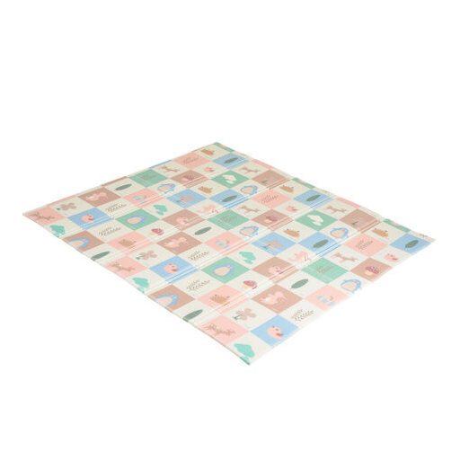 MONI Xpe új pasztel összecsukható szőnyeg nagy xxl méret 180*200cm forest/lányos