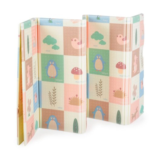 MONI Xpe új pasztel összecsukható szőnyeg nagy xxl méret 180*200cm forest/lányos