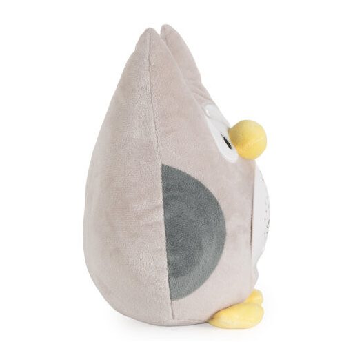 CANGAROO Lamp plüss projector lámpa fehér zajjal bagoly