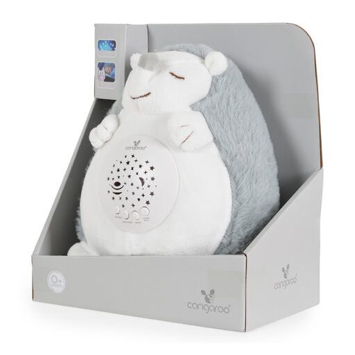 CANGAROO Lamp plüss projector lámpa fehér zajjal süni