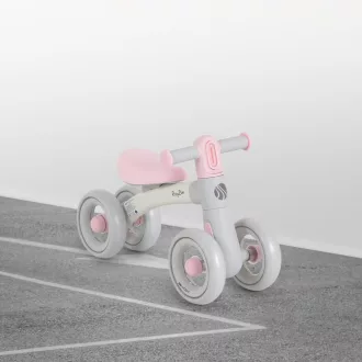 BYOX Rollybo mini futóbicikli 4 kerekű pink