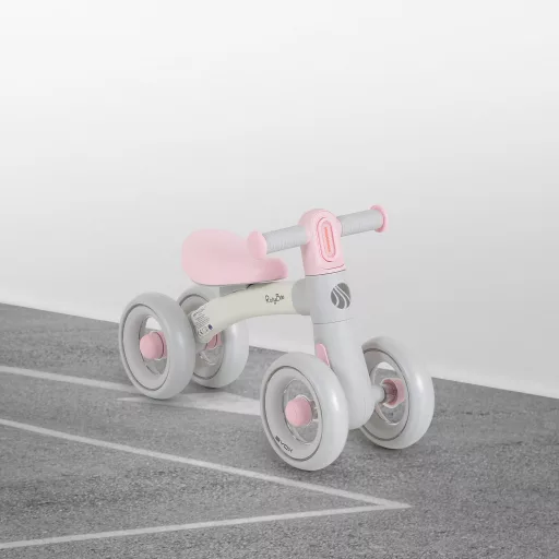 BYOX Rollybo mini futóbicikli 4 kerekű pink
