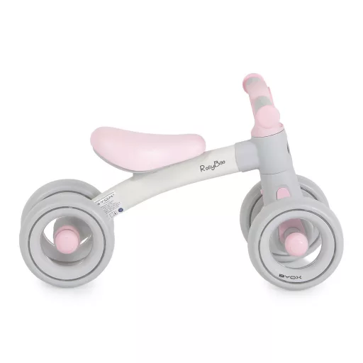 BYOX Rollybo mini futóbicikli 4 kerekű pink