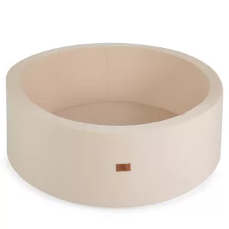   MONI TOYS Labdamedence 90 cm 200db 5,5cm zöld labdával bézs