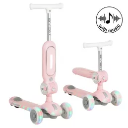 BYOX Streetpro roller 2in1 üléssel, zenél, 30kg-ig pink