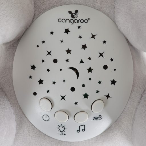 Lamp lulo éjszakai fény, projektor és fehér zaj elefánt