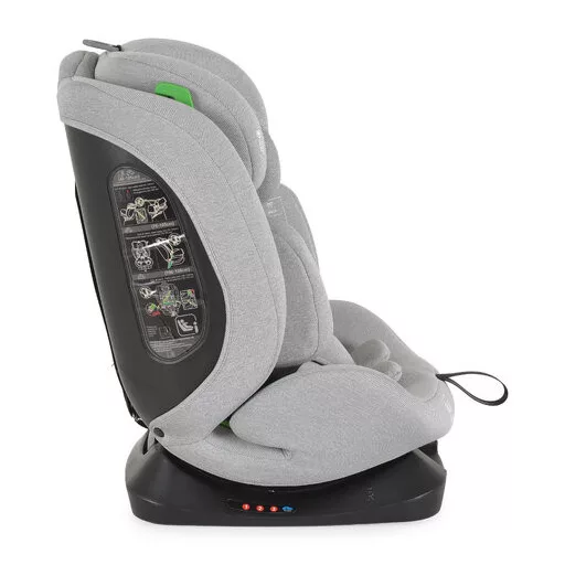 Moni Forza prémium autós ülés isofix nélkül 40-150cm szürke