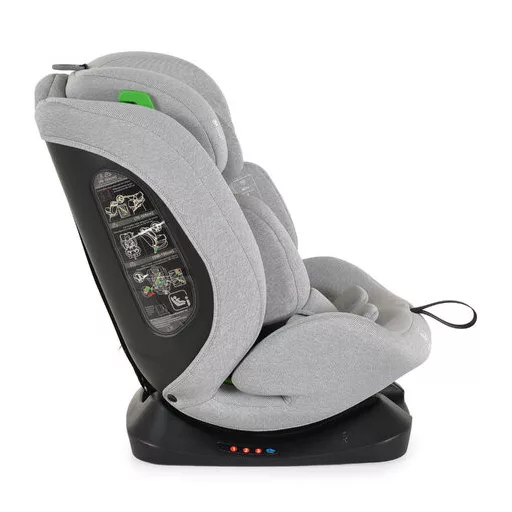 Moni Forza prémium autós ülés isofix nélkül 40-150cm szürke