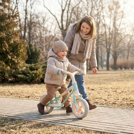 BYOX Mini ranger első futóbicikli 8" rózsaszín