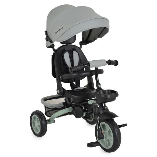 BYOX Explore tricikli összecsukható tolókaros zöld