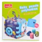 Moni montessori kocka kék