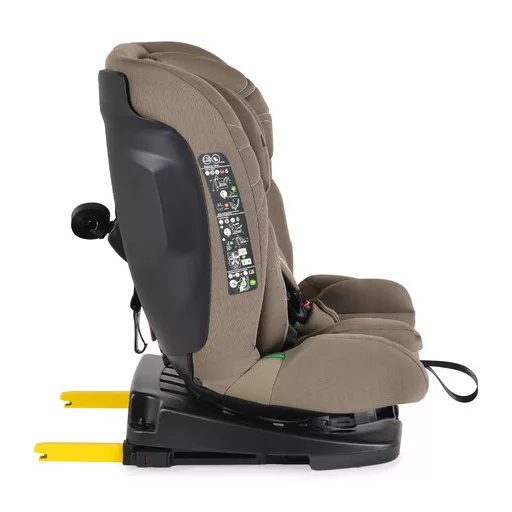 CANGAROO Vamos autós ülés 40-150 cm 360 forgatható bézs