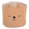 Milo tárolókosár 30x30cm m méret bézs/latte