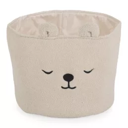 Milo tárolókosár 30x30cm m méret ivory/bézs