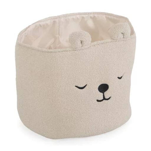Milo tárolókosár 30x30cm m méret ivory/bézs