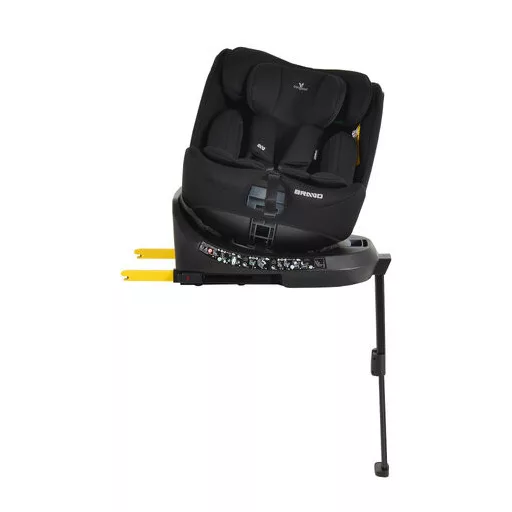 CANGAROO Bravo autós ülés 40-150 cm támasztólábbal fekete