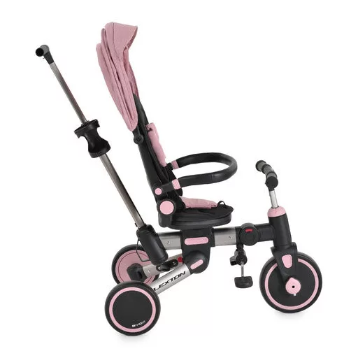 BYOX Flexton tricikli 6in1 futóbiciklivé alakítható pink