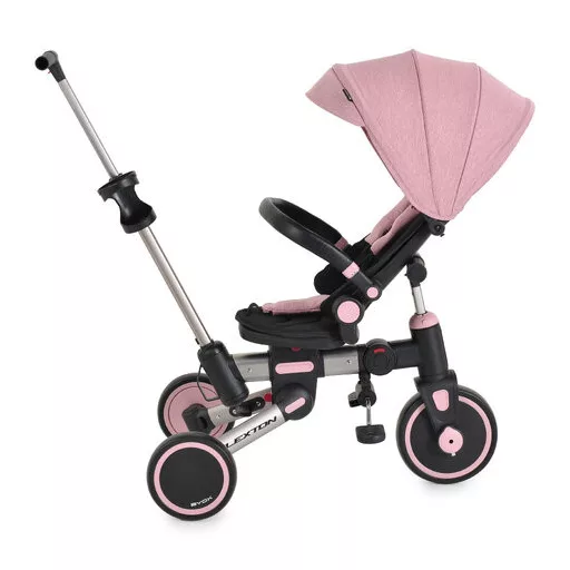 BYOX Flexton tricikli 6in1 futóbiciklivé alakítható pink