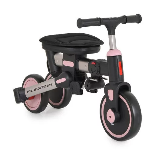 BYOX Flexton tricikli 6in1 futóbiciklivé alakítható pink