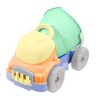 Mochtoys homokozó szett 6 részes, vödrös dömperrel pasztell zöld/sárga