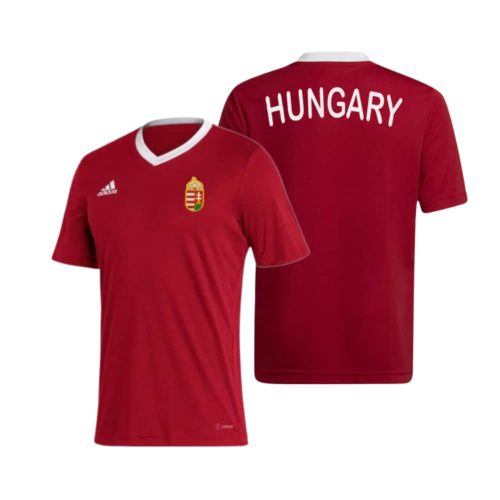 Magyarország mez felső szurkolói Adidas piros gyerek HUNGARY