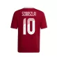   Magyarország mez felső szurkolói Adidas piros gyerek SZOBOSZLAI 10
