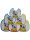 Disney Mickey bibs 18x18 cm