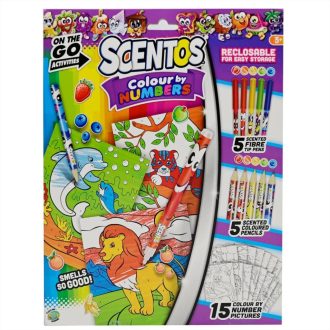 Scentos Színezhető számkifestő