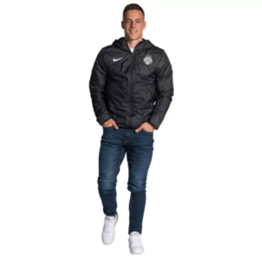Fradi kabát felnőtt kapucnis NIKE fekete