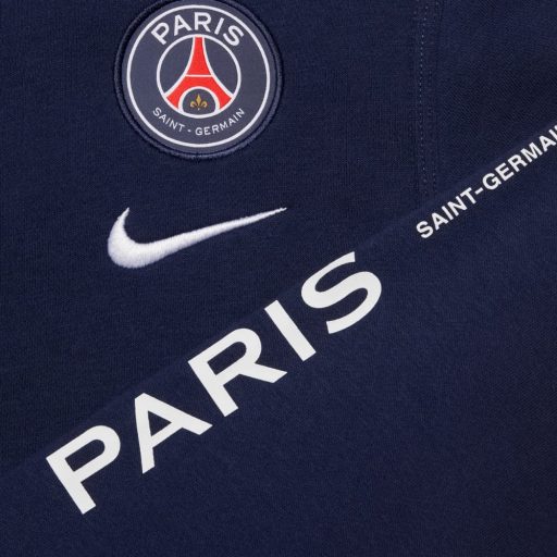 PSG pulóver gyerek NIKE zippes kapucnis