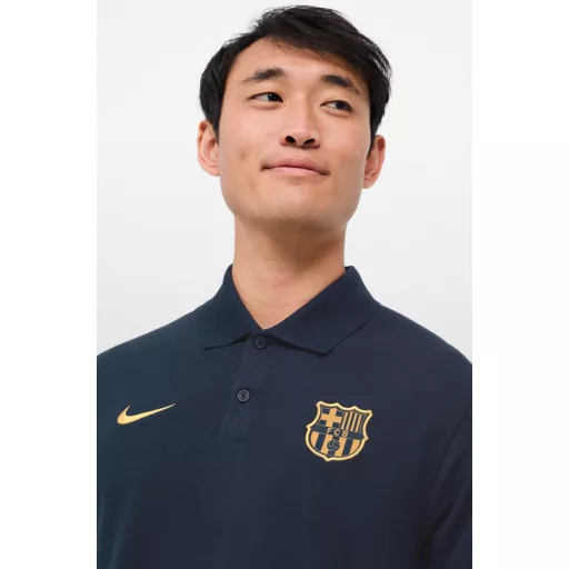 Barcelona póló galléros felnőtt NIKE