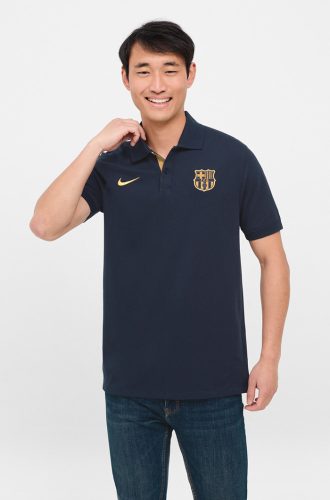 Barcelona póló galléros felnőtt NIKE