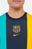 Barcelona póló felnőtt Nike Csíkos