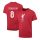 Liverpool póló gyerek LFC Nike Szoboszlai 8 piros