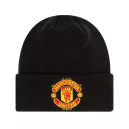 Manchester United sapka kötött visszahajtós gyerek fekete