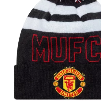 Manchester United sapka kötött New Era csíkos bojtos