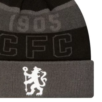 Chelsea sapka kötött New Era szürke csíkos