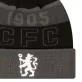 Chelsea sapka kötött New Era szürke csíkos