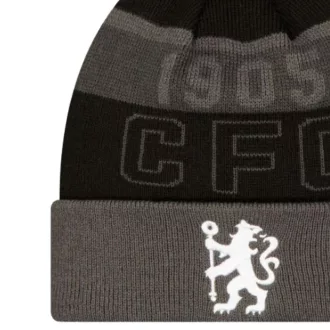 Chelsea sapka kötött New Era szürke csíkos