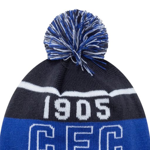 Chelsea sapka kötött New Era csíkos bojtos