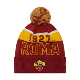 Roma sapka kötött New Era bojtos csíkos