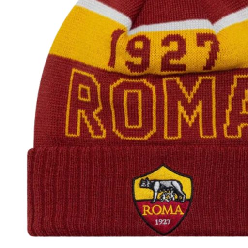 Roma sapka kötött New Era bojtos csíkos