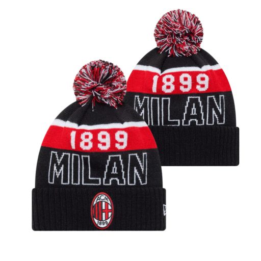 Milan sapka kötött felnőtt New Era bojtos csíkos