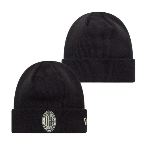 Milan sapka kötött felnőtt New Era fekete-arany