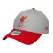 Liverpool baseball sapka New Era felnőtt piros-szürke