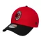 AC Milan baseball sapka New Era felnőtt piros-fekete