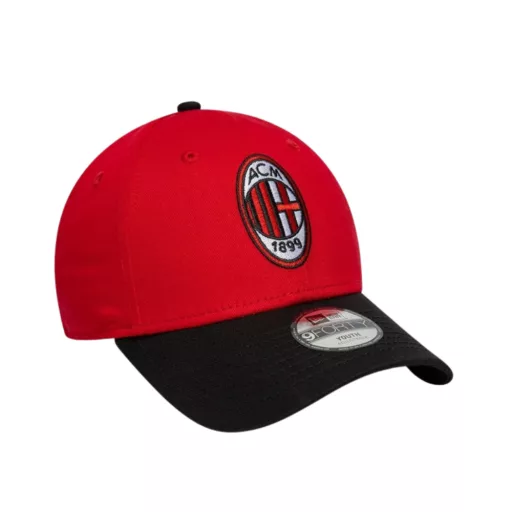 AC Milan baseball sapka New Era felnőtt piros-fekete