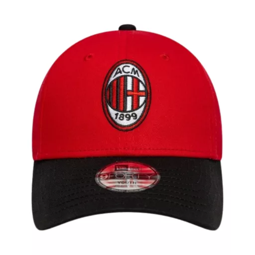 AC Milan baseball sapka New Era felnőtt piros-fekete