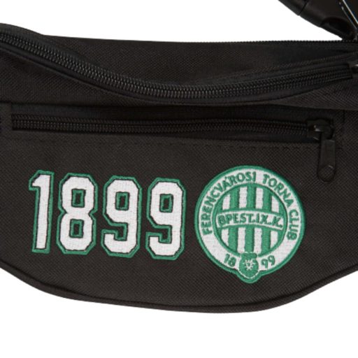Fradi övtáska 1899 és címer fekete