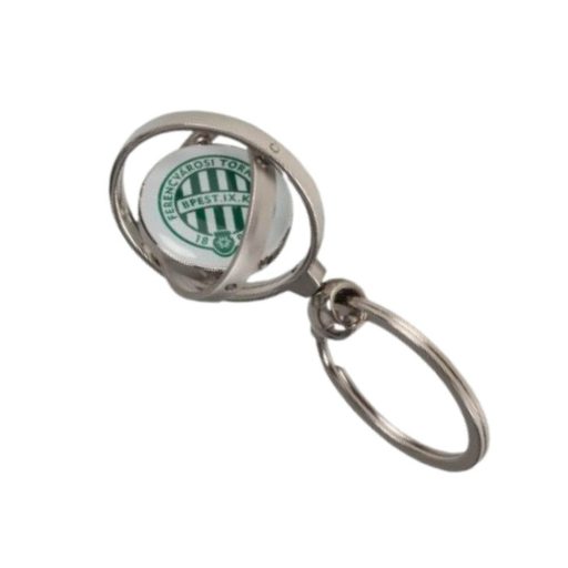 Fradi kulcstartó fém forgós